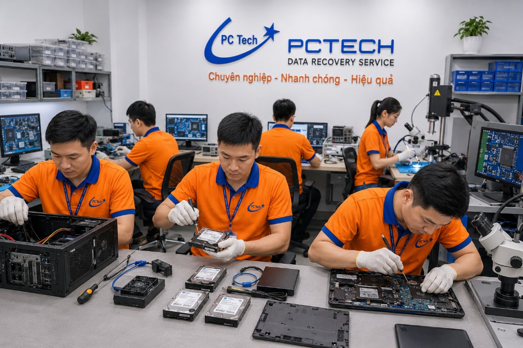 Lab cứu dữ liệu