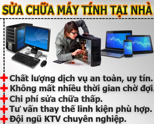 Sửa máy tính đường Võ Văn Bích