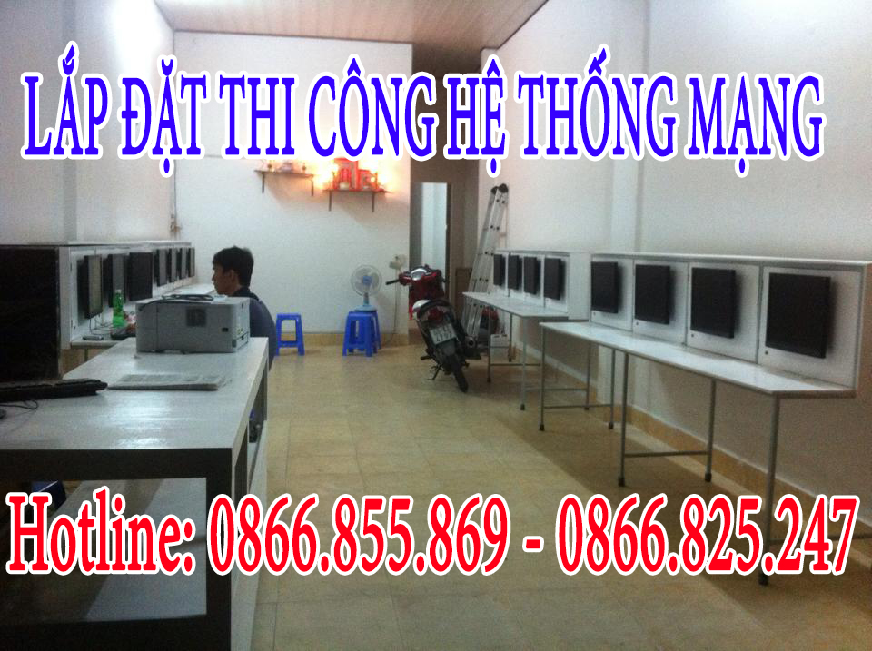 Thi công mạng lan