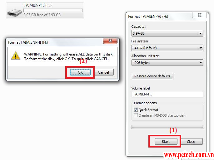 Cách tạo bộ cài windows 10 từ USB