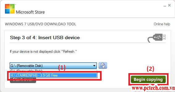 Cách tạo bộ cài windows 10 từ USB