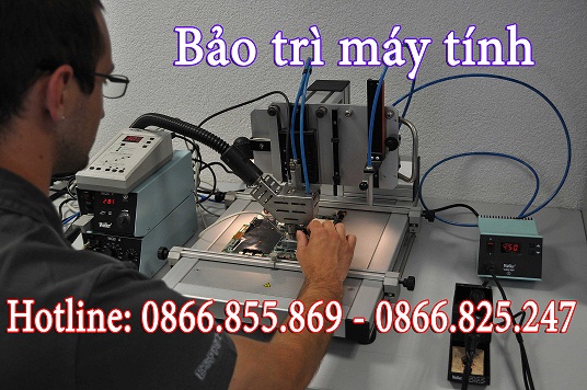 Dịch vụ bảo trì máy tính định kỳ quận 11 Dịch vụ bảo trì máy tính định kỳ quận 11