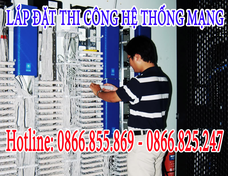 Thi công phòng net