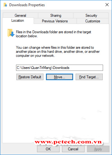Cách thay đổi thư mục Download của Microsoft Edge