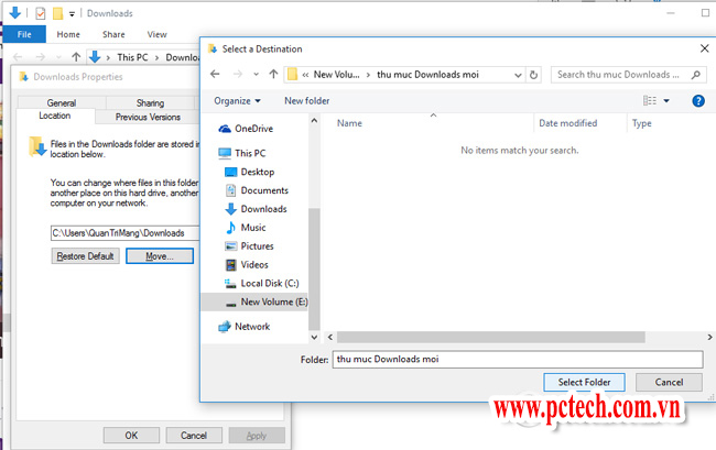 Cách thay đổi thư mục Download của Microsoft Edge