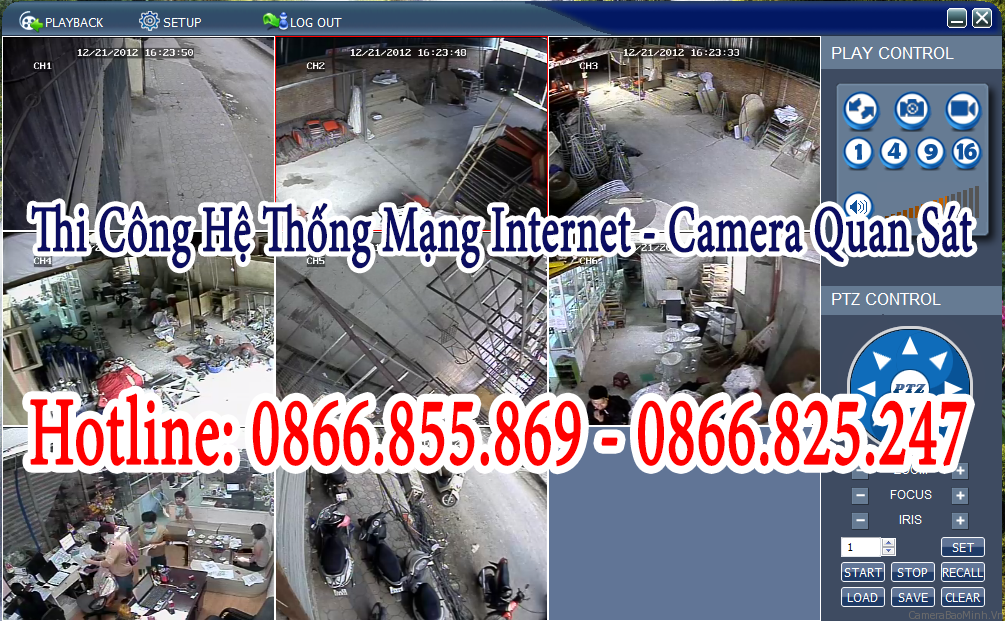 Thi công hệ thống chống trộm