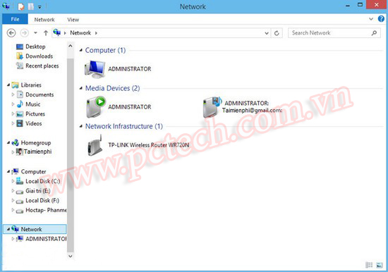 CÁCH CHIA SẺ DỮ LIỆU TRONG MẠNG LAN