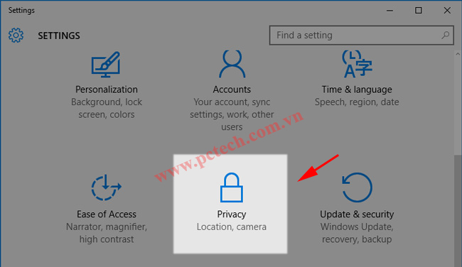 Cách chặn Windows 10 thu thập thông tin người dùng
