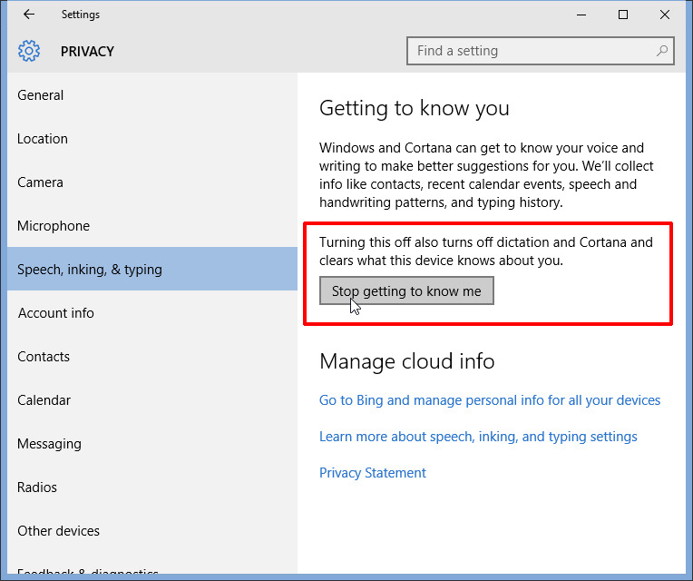 Cách chặn Windows 10 thu thập thông tin người dùng