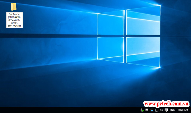 Cách mở thư mục GodMode trên Windows 10