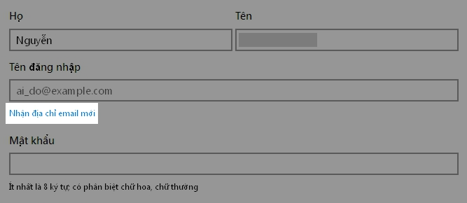 Tạo tài tài khoản đăng ký HotMail, Outlook Tạo tài tài khoản đăng ký HotMail
