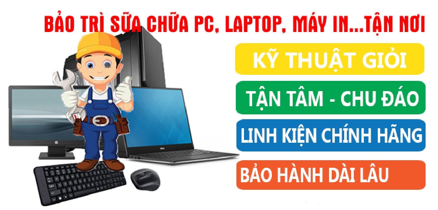 Sửa laptop huyện nhà bè