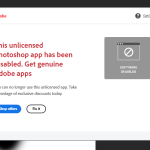 Sửa lỗi This unlicensed Adobe app will be disabled soon illustrator