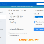 Sửa máy tính bằng Teamviewer
