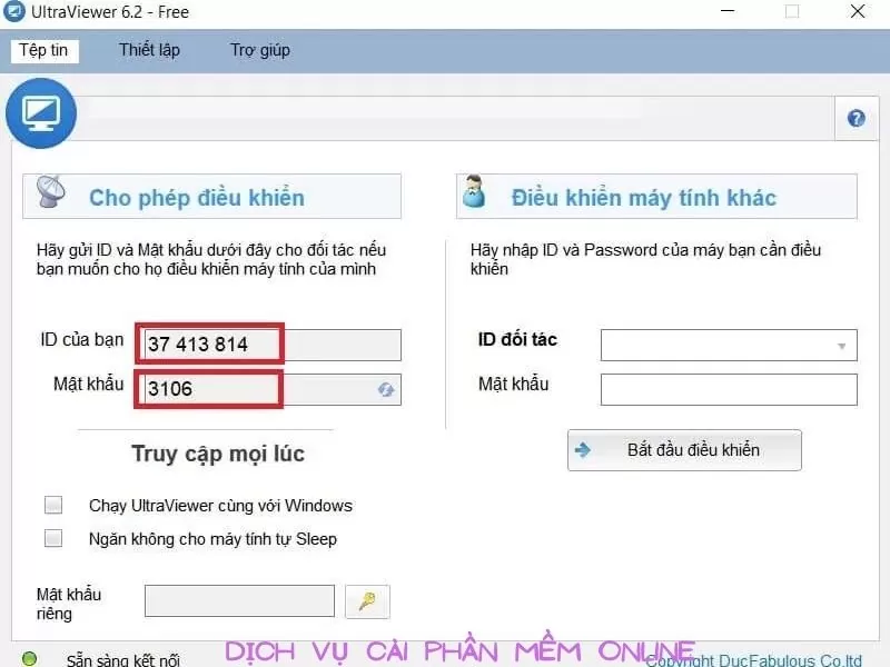 Cài Đặt Phần Mềm Kế Toán Từ Xa