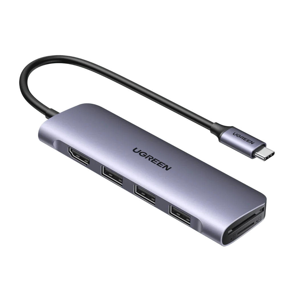 Hub chuyển đổi UGREEN USB-C 6 trong 1