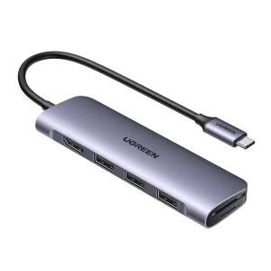 Hub chuyển đổi UGREEN USB-C 6 trong 1