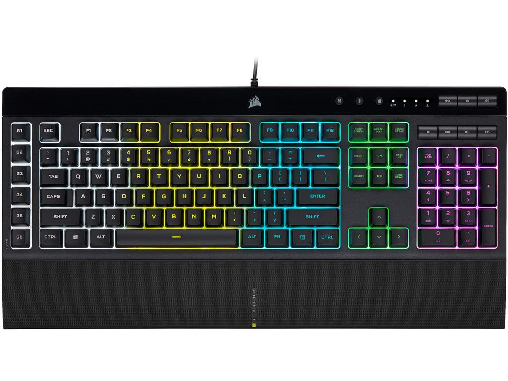Bàn phím Corsair K55 RGB Pro