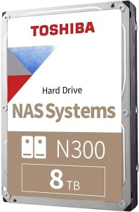 HDD Toshiba N300 8TB 3.5 inch 7200rpm NAS